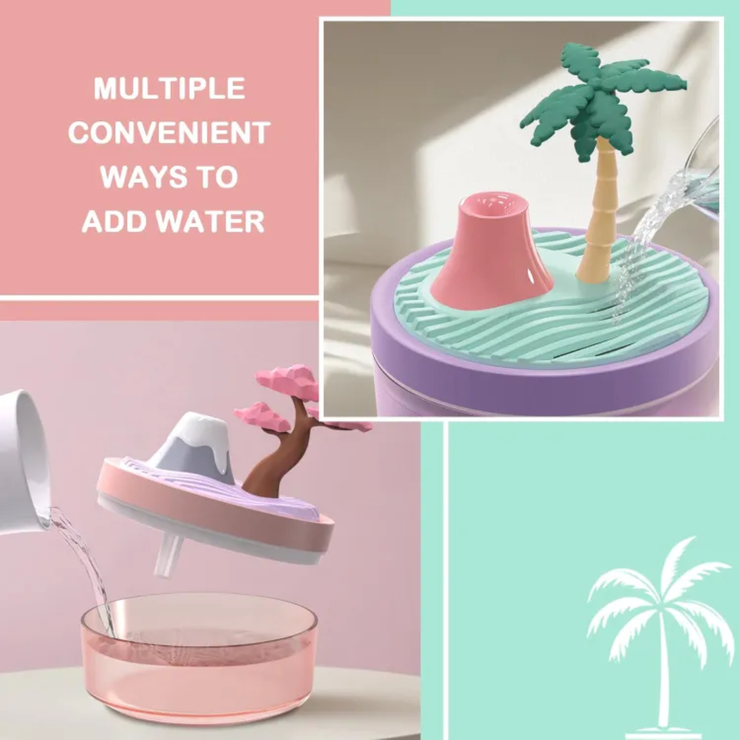 Humidificador para un ambiente calmado