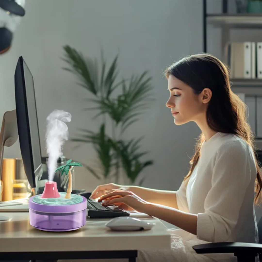 Humidificador para un ambiente calmado