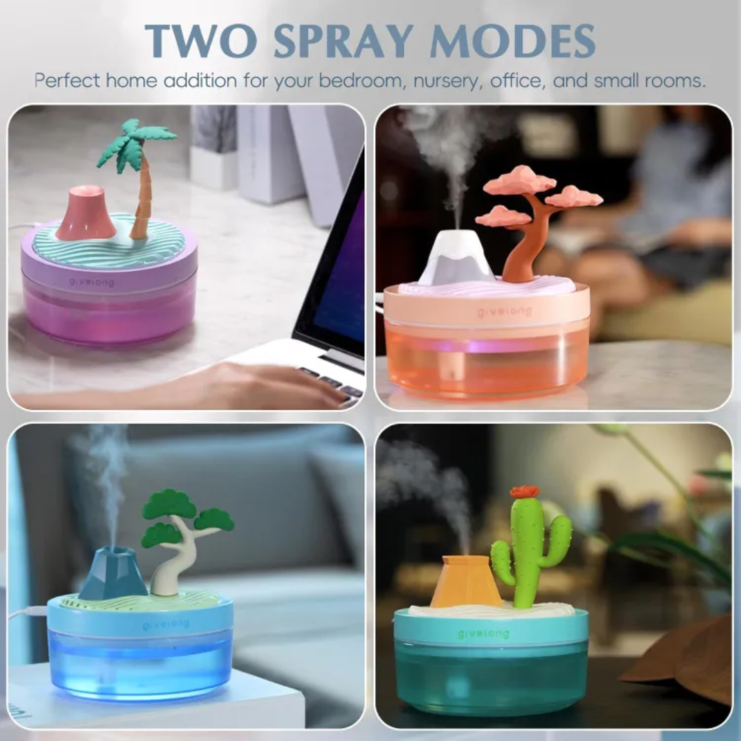 Humidificador para un ambiente calmado